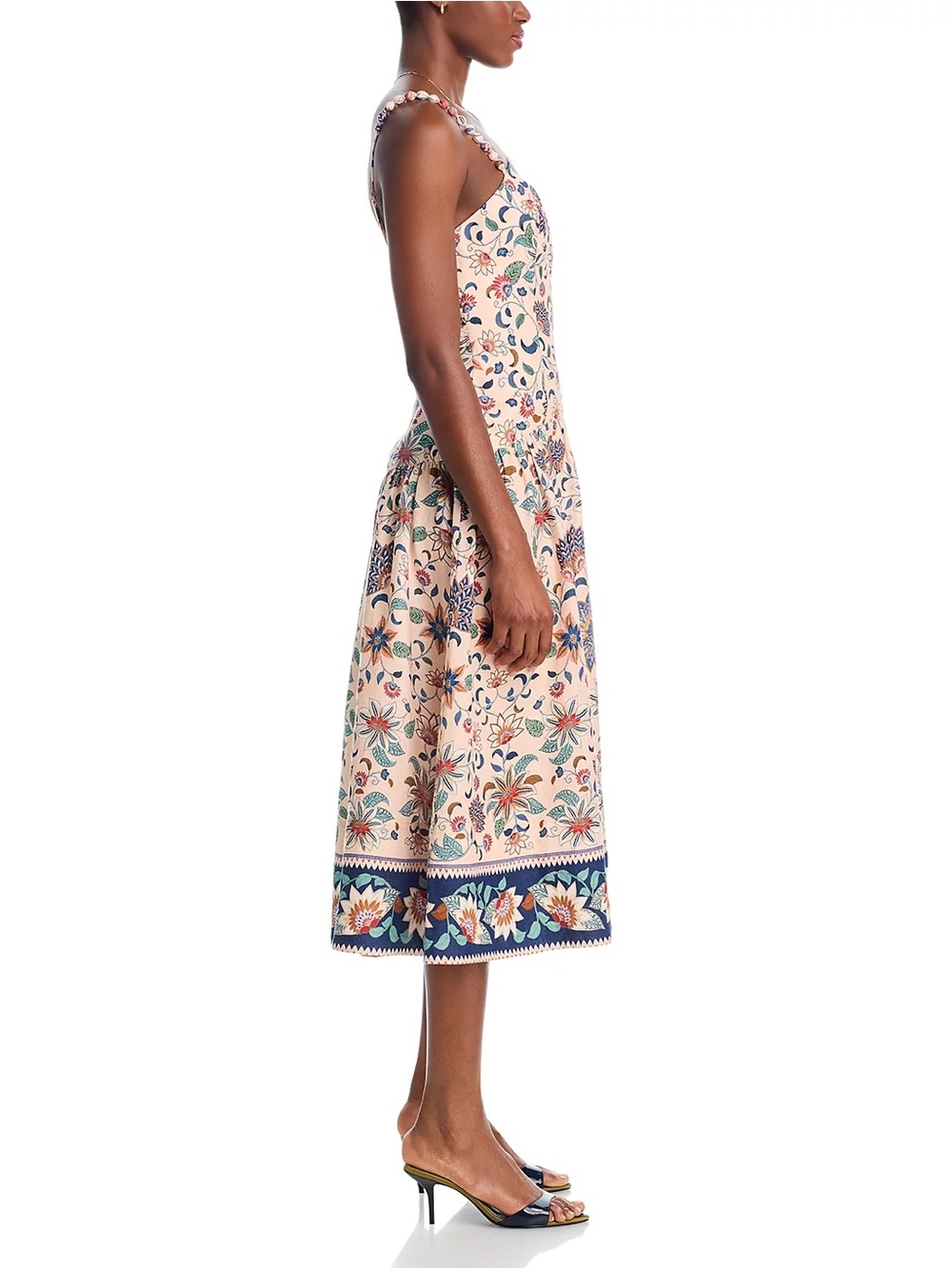 NWT FARM Rio Floral Dehli Linen Dress - Picture 5 of 5